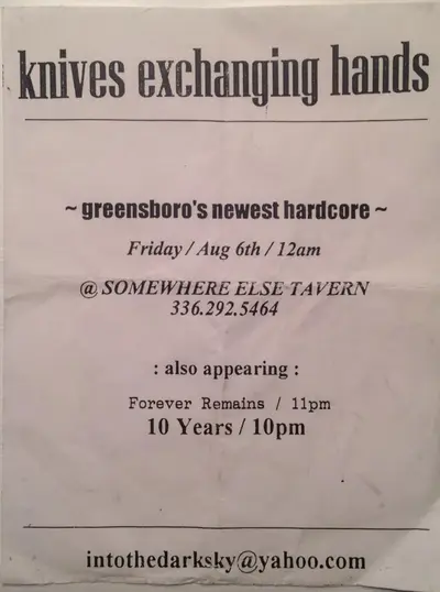 Show flyer