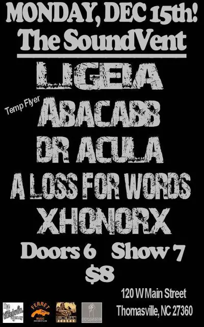 Show flyer